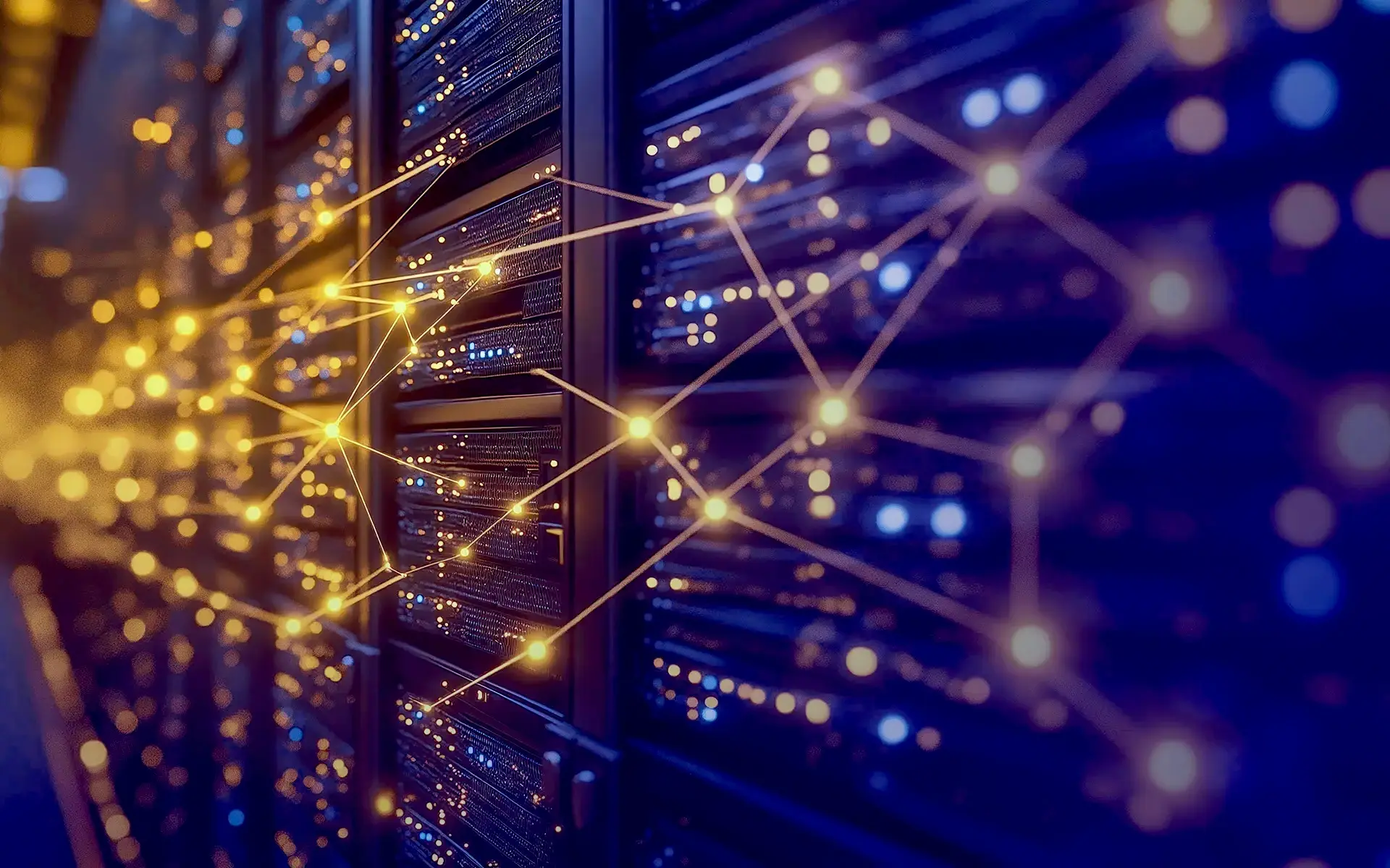 A symbolic image representing business cybersecurity and data protection.